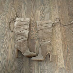 Vince Camuto suede knee high boots